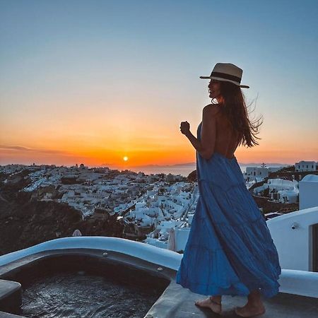 Captain John Villas Oia - Caldera & Sunset View Luaran gambar