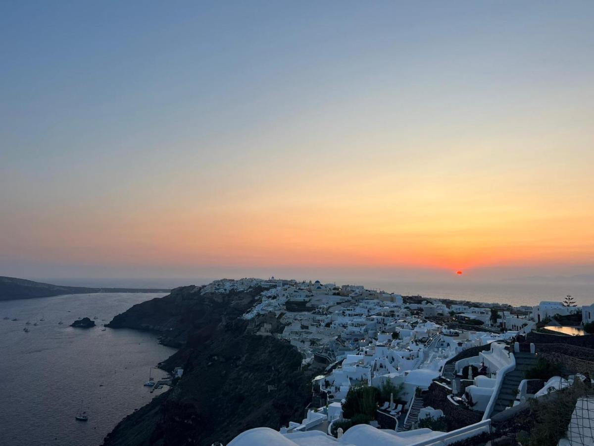 Captain John Villas Oia - Caldera & Sunset View Luaran gambar