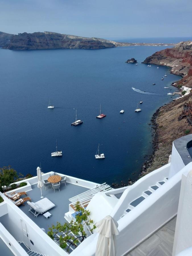 Captain John Villas Oia - Caldera & Sunset View Luaran gambar