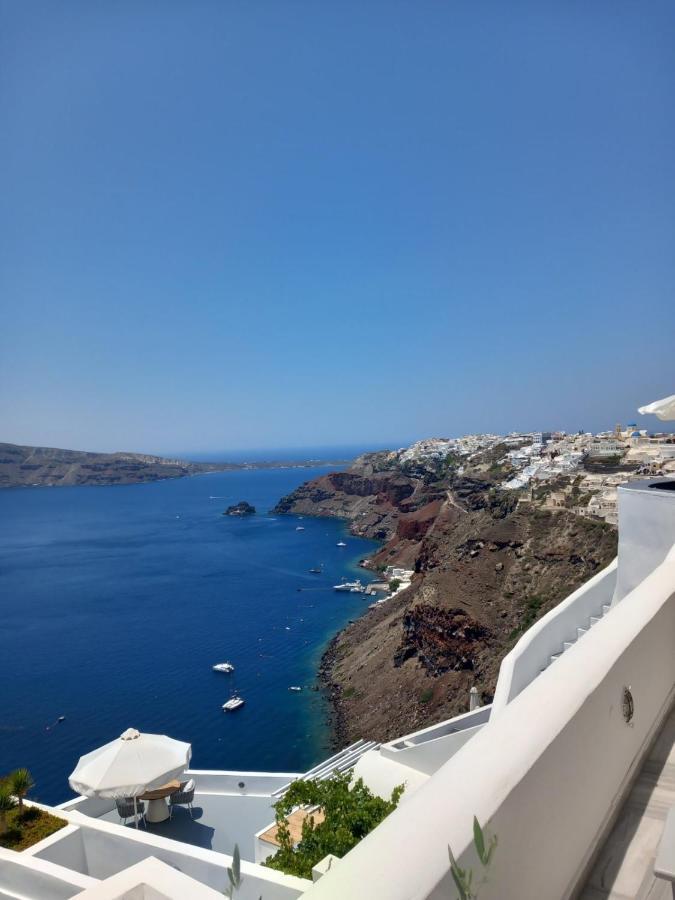 Captain John Villas Oia - Caldera & Sunset View Luaran gambar