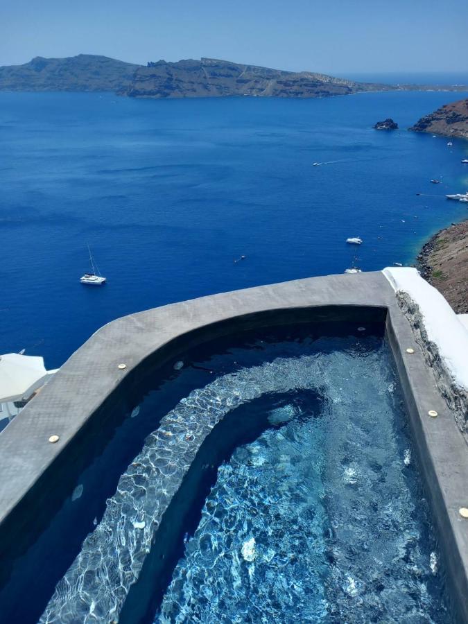 Captain John Villas Oia - Caldera & Sunset View Luaran gambar