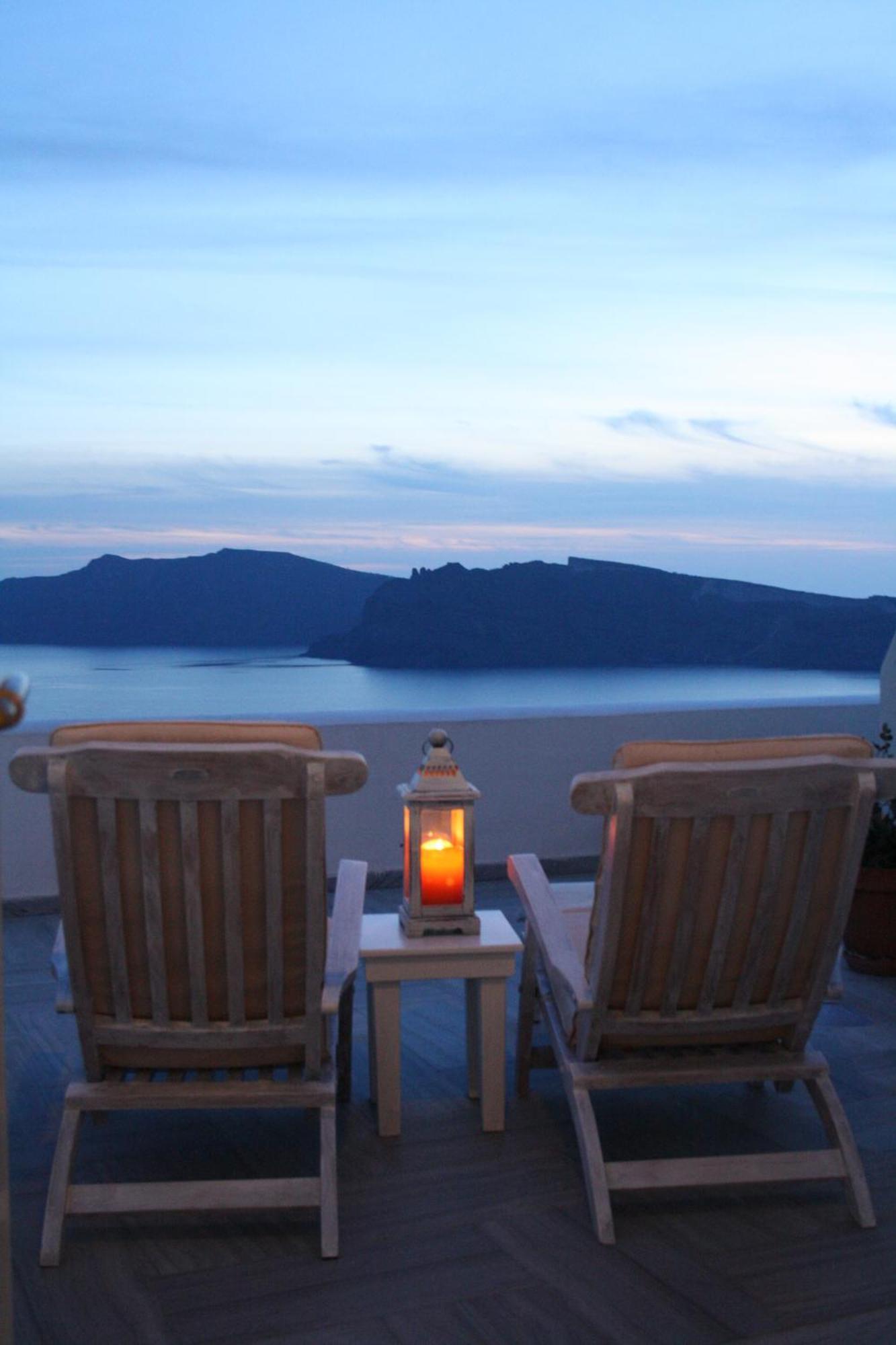 Captain John Villas Oia - Caldera & Sunset View Luaran gambar