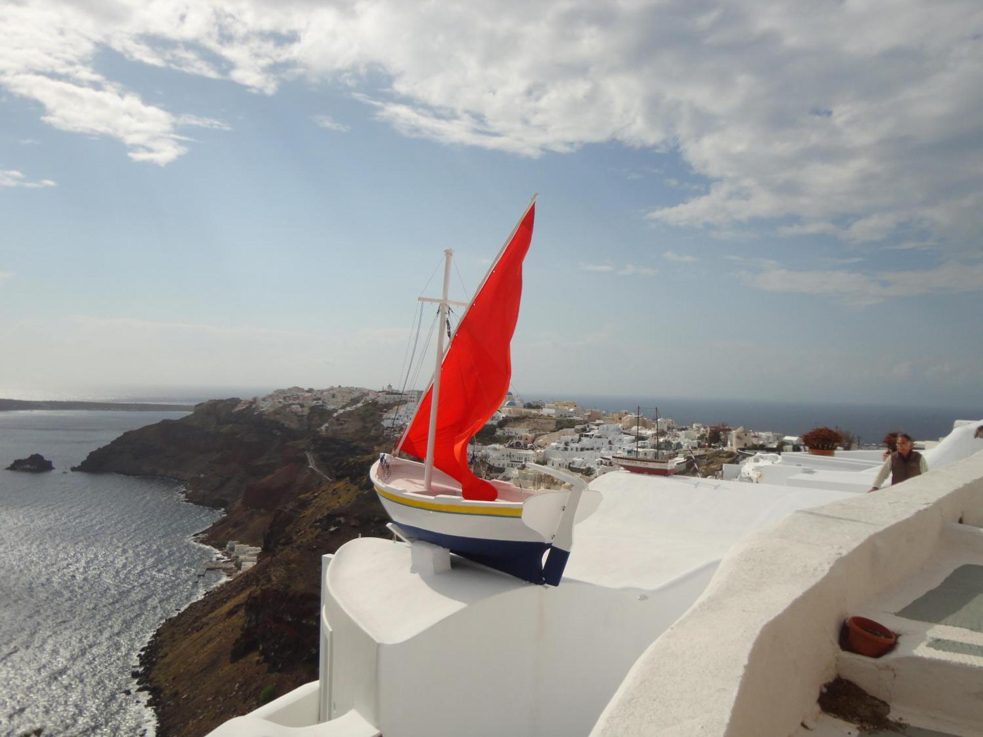 Captain John Villas Oia - Caldera & Sunset View Luaran gambar