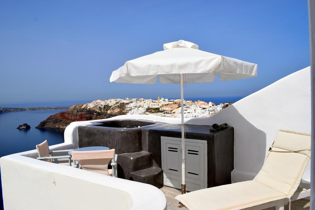 Captain John Villas Oia - Caldera & Sunset View Luaran gambar