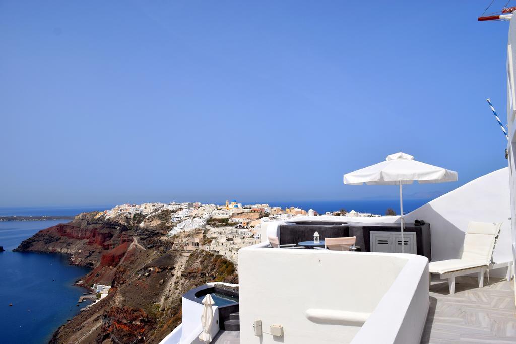 Captain John Villas Oia - Caldera & Sunset View Luaran gambar