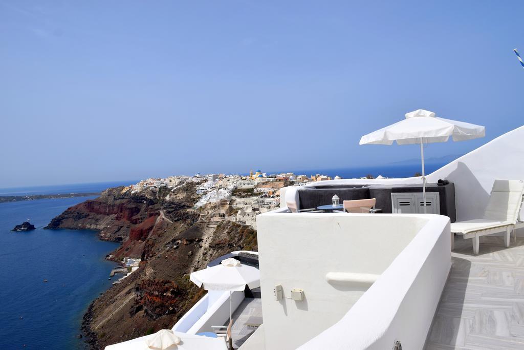 Captain John Villas Oia - Caldera & Sunset View Luaran gambar